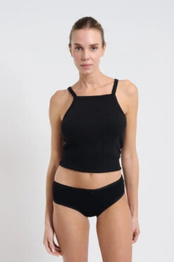 Damen Hüftpantys im 3er-Pack – Bequeme Baumwoll-Slips in Schwarz -Etam Verkäufe 644903590 6