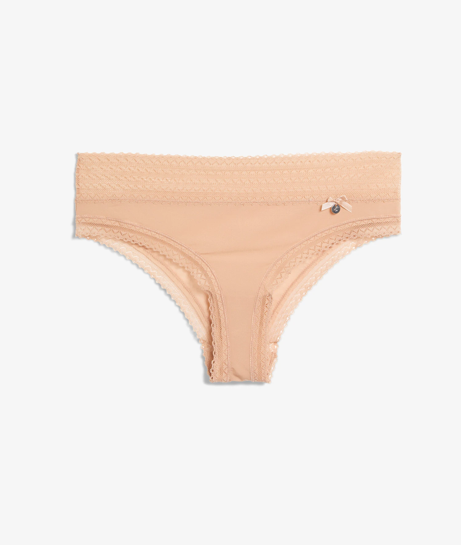 Lace Hipster Panties - Elegant Nude Everyday Underwear 5 Lace Hipster Panties - Elegant Nude Everyday Underwear – Bild 5