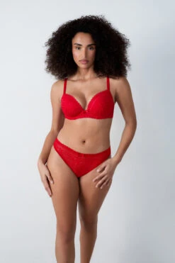 BH N.5 - Die Leicht Gefütterten Schalen Mit Tiefem Ausschnitt Rot -Etam Verkäufe 648548973 6