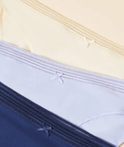 Bio-Baumwolle Pantys Damen 3er-Set – Marineblau 8 Bio-Baumwolle Pantys Damen 3er-Set – Marineblau -Etam Verkäufe 650352125 b