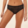 Black Lace Hipster Panties - Elegant Floral Lingerie -Etam Verkäufe 651532605 x