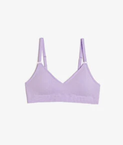 Baumwolle Bustier ohne Bügel - Seamless Komfort Bralette in Lila 9 Baumwolle Bustier ohne Bügel - Seamless Komfort Bralette in Lila -Etam Verkäufe 651559807 c