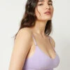 Baumwolle Bustier ohne Bügel - Seamless Komfort Bralette in Lila 11 Baumwolle Bustier ohne Bügel - Seamless Komfort Bralette in Lila -Etam Verkäufe 651559807 x