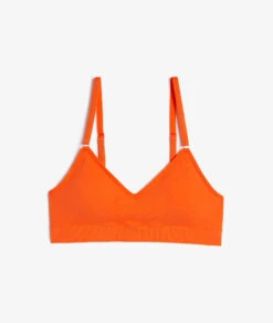 Baumwolle Bustier Orange - Komfort Bralette ohne Bügel -Etam Verkäufe 651559863 c