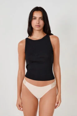 Elegante Mikrofaser Panty mit Spitze - Nachhaltig & Superweich -Etam Verkäufe 651567781 6