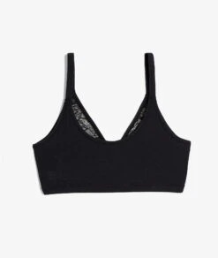 Wende-Bustier Aus Spitze Und Mikrofaser SCHWARZ -Etam Verkäufe 651652305 c