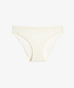 Elegante Spitzen Panty in Ecru mit Floralem Muster