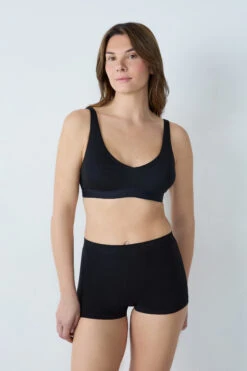 Post-Mastektomie-BH In Dreiecksform Ohne Bügel SCHWARZ -Etam Verkäufe 651904605 a