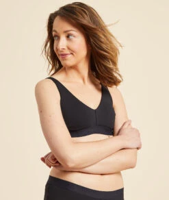 Post-Mastektomie-BH In Dreiecksform Ohne Bügel SCHWARZ -Etam Verkäufe 651904605 c