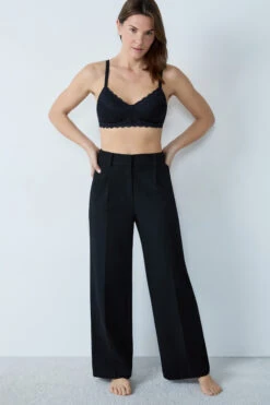 Post-Mastektomie-BH Mit Leichten Schalen SCHWARZ