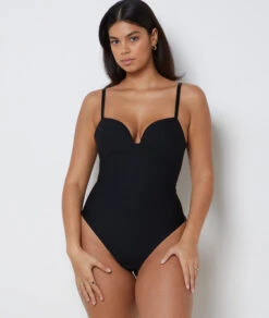 Shapewear Body mit starkem Halt - Sculpting Bodysuit in Schwarz 7 Shapewear Body mit starkem Halt - Sculpting Bodysuit in Schwarz -Etam Verkäufe 652446105 6
