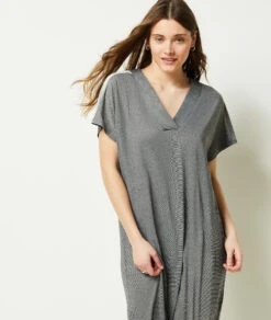 Komfortables Langes Nachthemd in Grau - Weiches Sleepshirt mit Spitze 9 Komfortables Langes Nachthemd in Grau - Weiches Sleepshirt mit Spitze -Etam Verkäufe 652458702 c