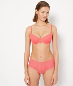 Spitzen-Shorty Koralle - Elegante Unterwäsche aus irisierender Spitze 7 Spitzen-Shorty Koralle - Elegante Unterwäsche aus irisierender Spitze -Etam Verkäufe 652479162 6