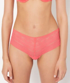 Spitzen-Shorty Koralle - Elegante Unterwäsche aus irisierender Spitze 9 Spitzen-Shorty Koralle - Elegante Unterwäsche aus irisierender Spitze -Etam Verkäufe 652479162 c