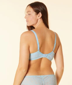Eleganter Spitzen BH mit Leichten Schalen – Form Nr. 4 in Blaue Lagune -Etam Verkäufe 652482428 c