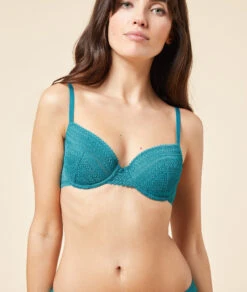 BH N.4 - Die Leicht Gefütternten Schalen SMARAGD