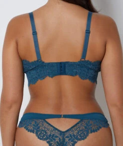 Bequemer Triangel BH ohne Bügel in Petrolblau – Nachhaltig & Sanft -Etam Verkäufe 652749348 c