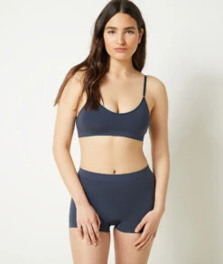 Nahtloser Baumwolle Boyleg Shorty in Marineblau - Ultimativer Komfort 7 Nahtloser Baumwolle Boyleg Shorty in Marineblau - Ultimativer Komfort -Etam Verkäufe 652825525 6