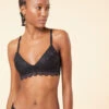 Sky U-Ausschnitt BH ohne Bügel mit feinen Schalen - Schwarz -Etam Verkäufe 653084205 x