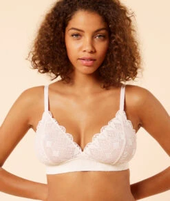 Sky BH N.8 Triangel Perle: Eleganter Bügelloser Spitzen-BH -Etam Verkäufe 653084359 b