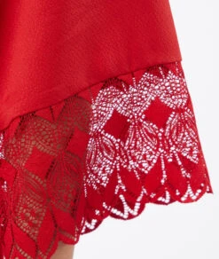 Sky Negligé mit edlen Spitzendetails in Rot 8 Sky Negligé mit edlen Spitzendetails in Rot -Etam Verkäufe 653109673 b