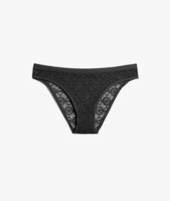 Elegante Midi-Panty aus Spitze in Schwarz – Unsichtbarer Komfort -Etam Verkäufe 653121305 c