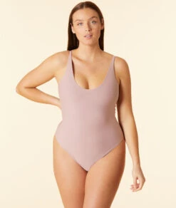 Body Aus Baumwolle BLASSROSA -Etam Verkäufe 653135283 b