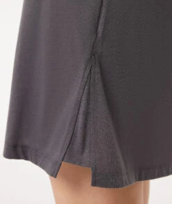 Damen Nachthemd Grau - Komfortable Bio-Baumwolle & Lyocell -Etam Verkäufe 653137604 b