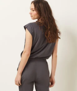 Anthrazitfarbene Pyjama Shorts – Bequeme Schlafhose mit Taschen 8 Anthrazitfarbene Pyjama Shorts – Bequeme Schlafhose mit Taschen -Etam Verkäufe 653138504 b