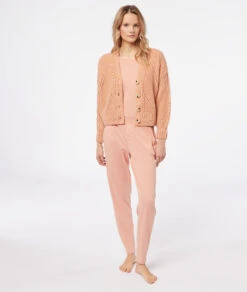 Bequeme Pyjamahose aus Bio-Baumwolle in leuchtendem Orange -Etam Verkäufe 653138563 c