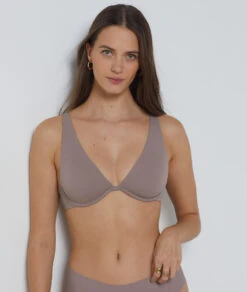 Triangel Balconette BH Rosa - Bequemer Bügel BH für ein schönes Dekolleté