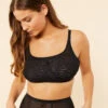Elegant Black Mesh Bustier for Seamless Shaping & Support -Etam Verkäufe 653376705 x