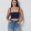 Bandeau Mit No-Bra-Effekt MARINEBLAU -Etam Verkäufe 653414525 x