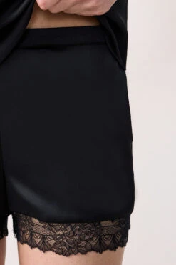 Pyjama-Shorts Mit Spitzendetails SCHWARZ 8 Pyjama-Shorts Mit Spitzendetails SCHWARZ -Etam Verkäufe 653508305 b