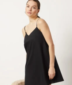 Unterkleid 100 % Bio-Baumwolle SCHWARZ 9 Unterkleid 100 % Bio-Baumwolle SCHWARZ -Etam Verkäufe 653568805 c