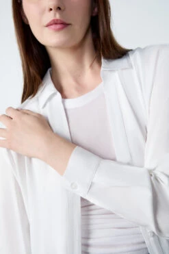 Hemd Mit Langen Ärmeln WEIß -Etam Verkäufe 653573901 b