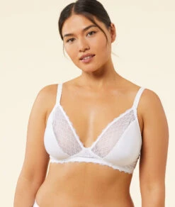 KLASSISCH FEINE SCHALEN, OHNE BÜGEL WEIß -Etam Verkäufe 653575101 b