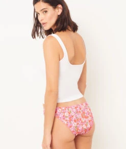 LILA Bloomer-Panty: Comfortable Ruffled Vintage Style Underwear -Etam Verkäufe 653580819 a