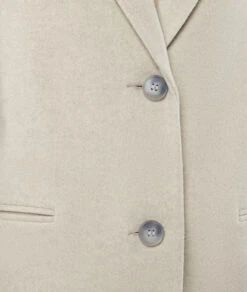 VICTORIA Langer Mantel Mit Geradem Schnitt CREME -Etam Verkäufe 653645480 b