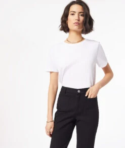 Jeans Mit Geradem Schnitt SCHWARZ 7 Jeans Mit Geradem Schnitt SCHWARZ -Etam Verkäufe 653655205 6