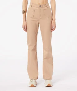 Hose Mit Weitem Schnitt Aus Baumwollmischgewebe BEIGE -Etam Verkäufe 653655283 c