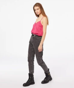 Caraco Mit Schmalen Streifen Und Spitze Am Dekolleté FUCHSIA 7 Caraco Mit Schmalen Streifen Und Spitze Am Dekolleté FUCHSIA -Etam Verkäufe 653747472 6