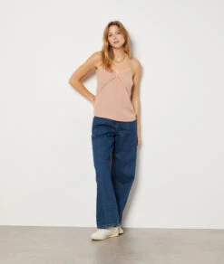 Caraco Mit Spitze Am Ausschnitt LEINEN -Etam Verkäufe 653747481 6