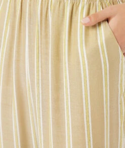 Damen Pyjamahose Gestreift - Weite Viskose Schlafhose | Anis Absinth 8 Damen Pyjamahose Gestreift - Weite Viskose Schlafhose | Anis Absinth -Etam Verkäufe 653765141 b