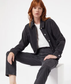 Jeans Mit Geradem Schnitt ANTHRAZIT -Etam Verkäufe 653774504 c