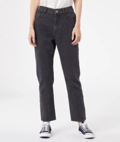 Jeans Mit Geradem Schnitt ANTHRAZIT