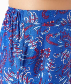 Florale Pyjamahose in Königsblau – Bequeme Damen Schlafhose aus Viskose 8 Florale Pyjamahose in Königsblau – Bequeme Damen Schlafhose aus Viskose -Etam Verkäufe 653777423 b