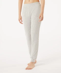 Kuschelige Damen Jogginghose in Hellgrau - Weicher Jersey für Maximale Entspannung