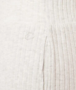 Gerippte Loungewear Hose mit ausgestelltem Bein – Hellgrau & Nachhaltig -Etam Verkäufe 653778302 b