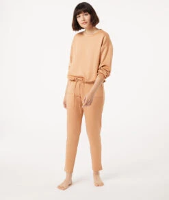 Damen Loungewear Pyjamahose – Stilvoller Komfort in Apricot 9 Damen Loungewear Pyjamahose – Stilvoller Komfort in Apricot -Etam Verkäufe 653780661 c
